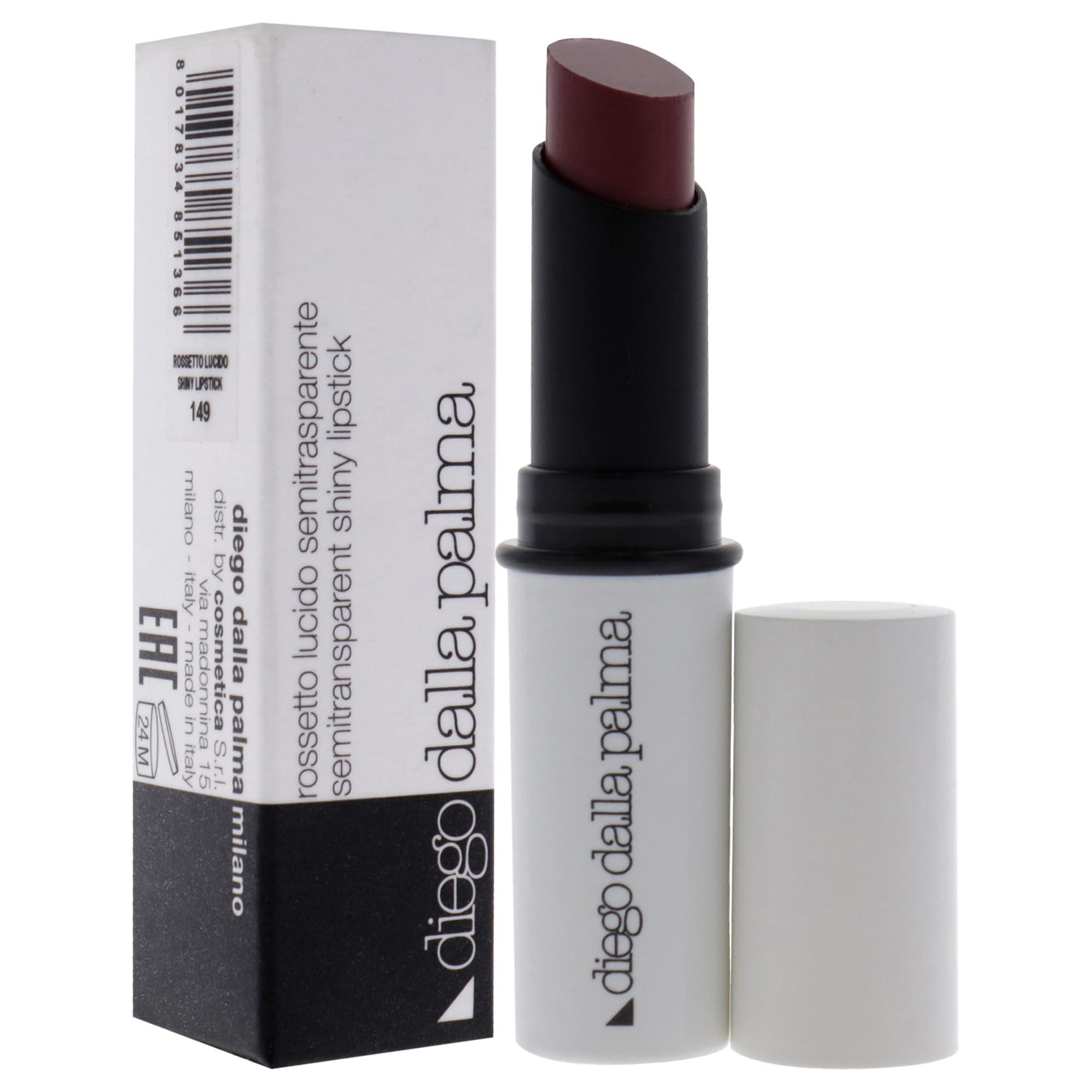 Diego dalla Palma Diego dalla Palma Semitransparent Shiny Lipstick - Hydrates And Protects - Sheer Color - Luminous And Shiny Finish - Gives Plump And Smooth Lips - Long Lasting Wear - 149 Mauve - 0.1 Oz