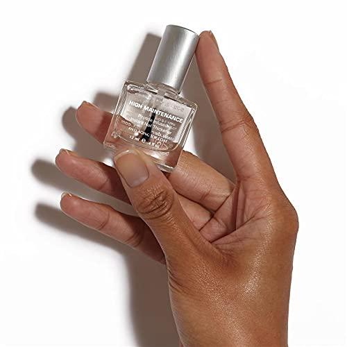 Dermelect Dermelect High Maintenance Instant Nail Thickener - Nailcare Top Coat with Keratin Protein Peptides, Strengthening, Hardening Protective High Shine Treatment for Weak, Thin, Damaged Nails 0.4 oz