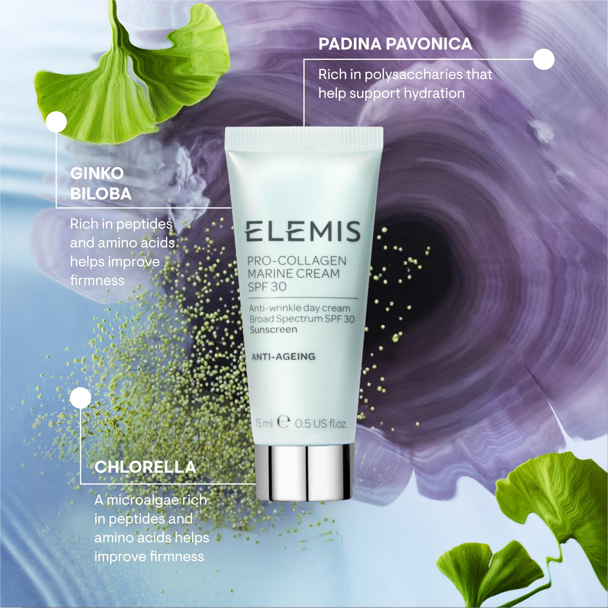 ELEMIS ELEMIS Pro-Collagen Marine Cream with SPF 30, Face Moisturizer with SPF, Moisturizer Face Cream, Hydrating Face Moisturizer for Dry Skin, Best Moisturizer for Aging Skin, Anti Aging Gel Moisturizer