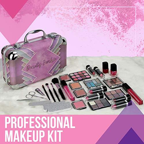 Ver Beauty Ver Beauty Starter Carry-All Teen Makeup Kit Gift Set, Pink, 1 Count