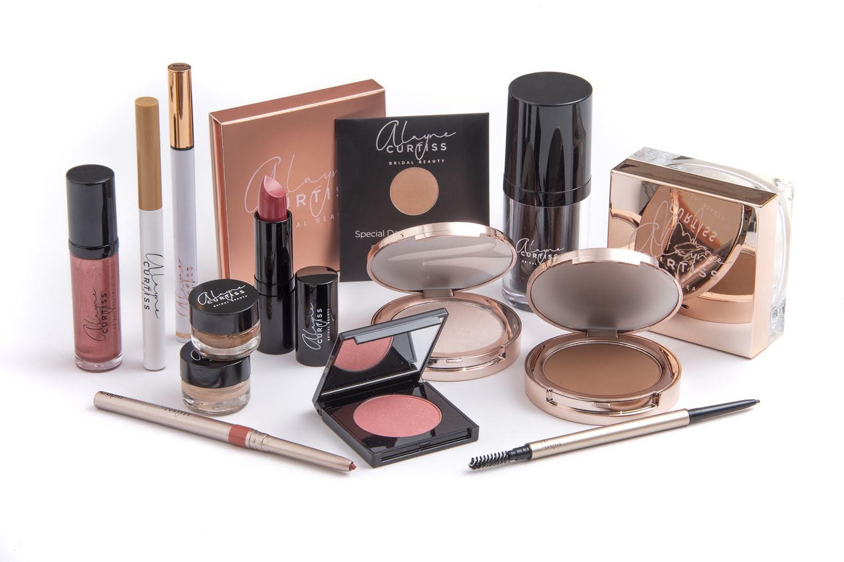 Alayne Curtiss Bridal Beauty Soft Smoke DIY Bridal Makeup Kit - 14 Products Included