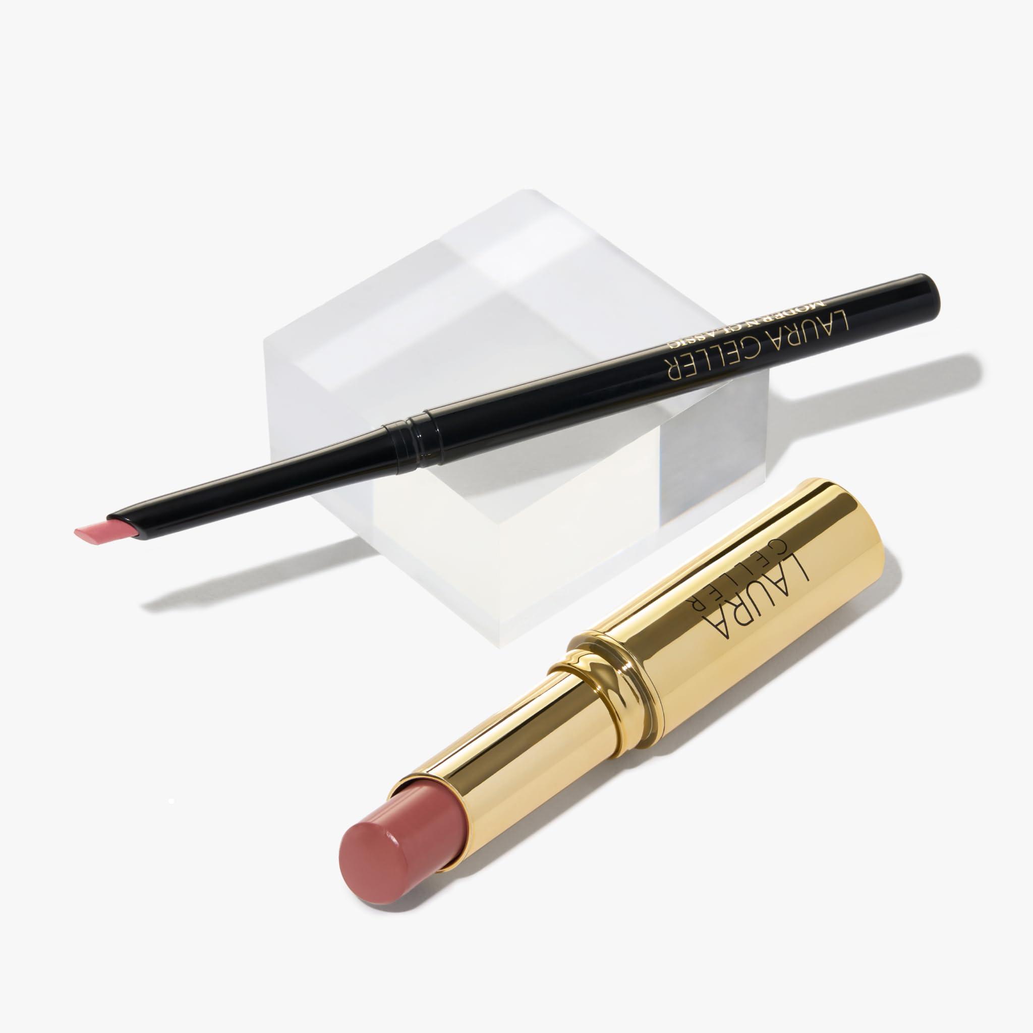 LAURA GELLER NEW YORK LAURA GELLER NEW YORK Love Your Lips Duo: Jelly Balm Moisturizing Tinted Lip Balm, A Latte Love + Modern Classic Long-Lasting Lip Liner, Radiant Rose