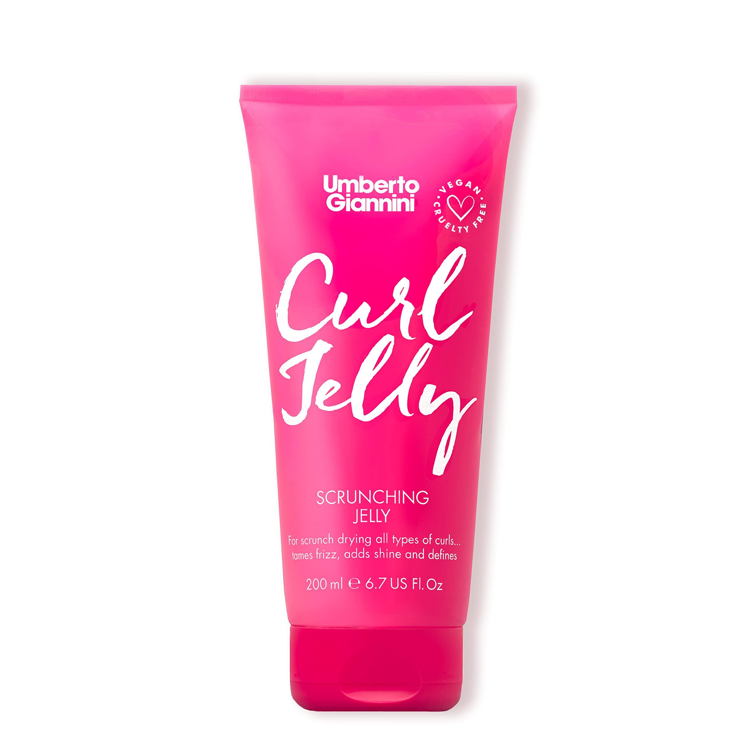 Umberto Giannini Umberto Giannini Curl Jelly Scrunching Jelly 7 fl Oz - Frizz Solution Defining Hair Gel for 2a-4c Curly, Wavy, Coily Hair - Vegan & Cruelty-Free