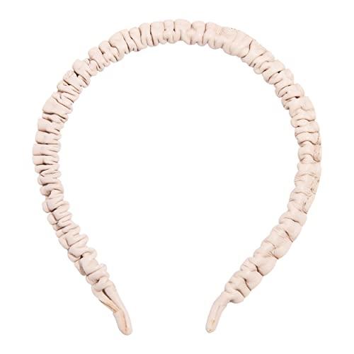 L. Erickson L. Erickson Leather Pinch Headband, Camel