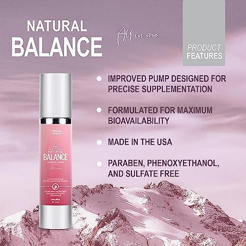 UltraSpa Skincare UltraSpa Skincare BioLabs PRO Natural Bioidentical Balance Cream, Combo For Women Three-Month Supply (3.6 oz)