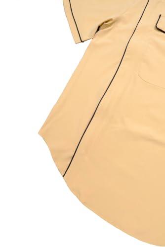 Generic Generic Barber Smock Professional Barber Jacket For Men King Midas Empire (Medium)