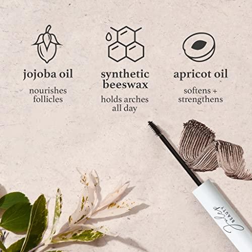 Julep Julep Brow Sculpting Pencil & Tinted Brow Gel Set - Dual-Ended Eyebrow Tool with Brush and Precision Tip - Long-Lasting, Waterproof Formula for Perfectly Defined and Tinted Brows - Dark Brown