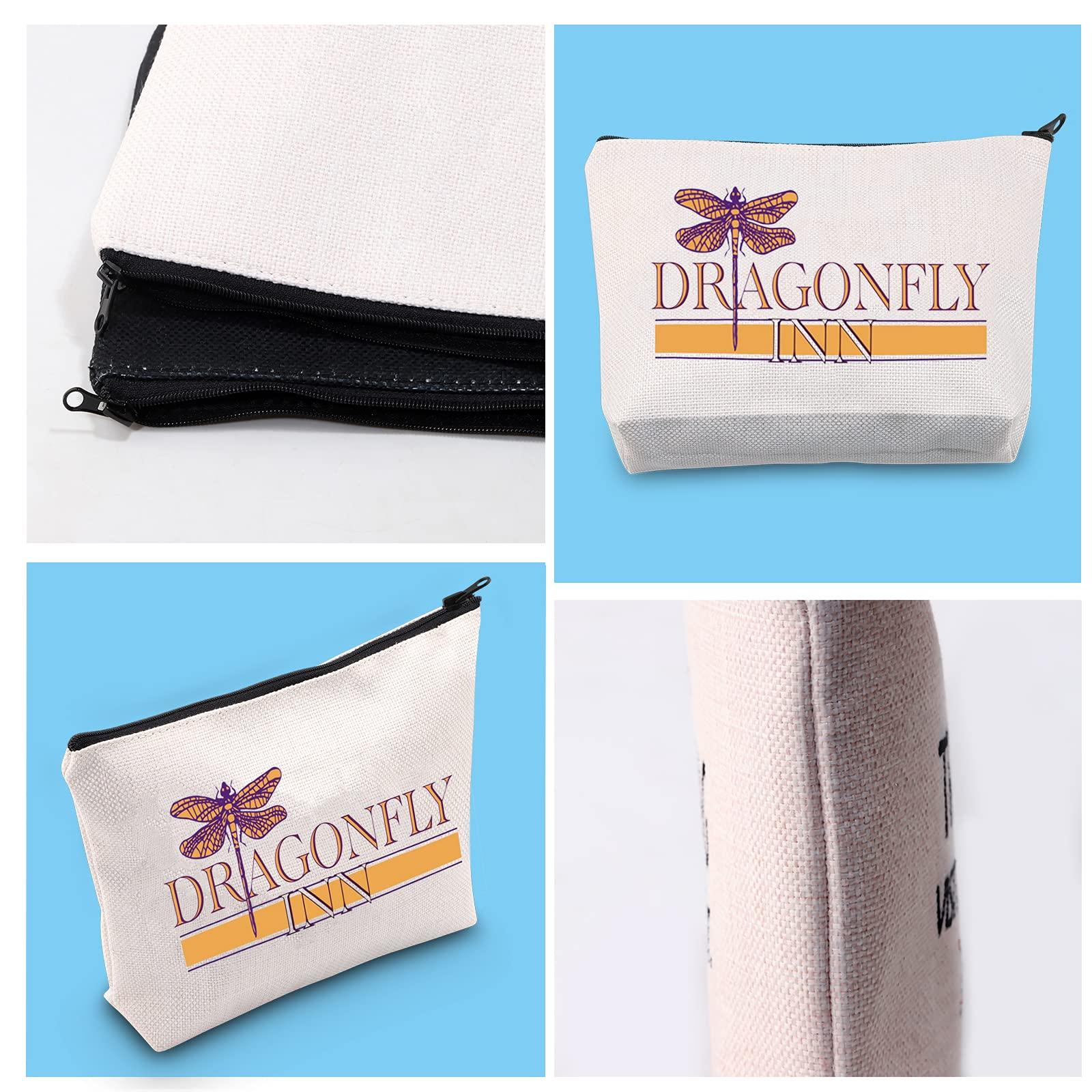 GJTIM GJTIM TV Show Inspired Gift TV Show Lover Merchandise Dragonfly Makeup Bag for Fans Fandom