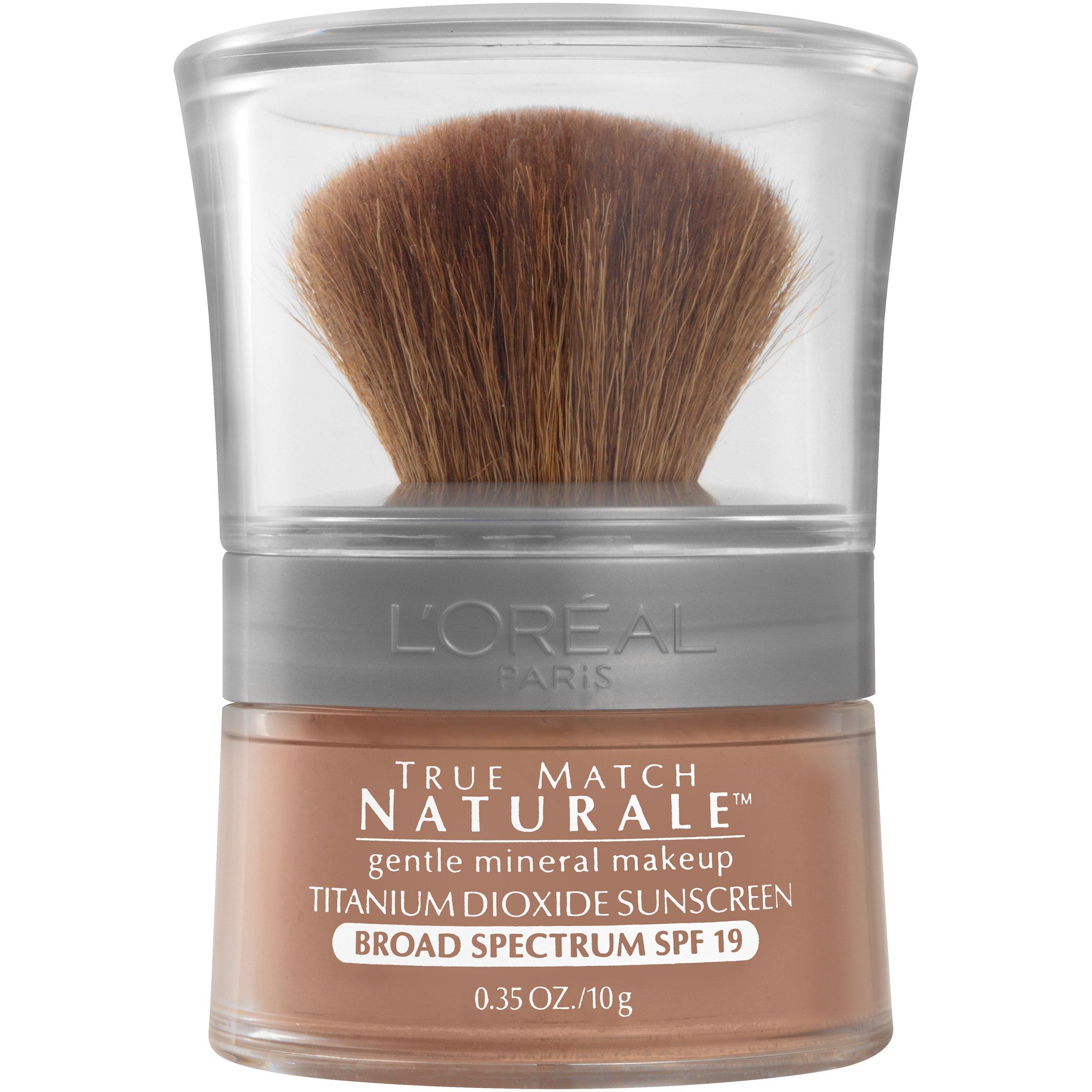 L'Oréal Paris LOral Paris True Match Loose Powder Mineral Foundation Makeup, Soft Sable, 0.35 oz.