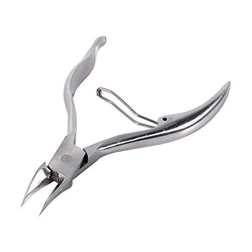 Evonecy Smooth Trimmer, Ingrown Nail Clipper, Cuticle Stainless Steel for Finger Adult Manicure Manicure Tools Toe