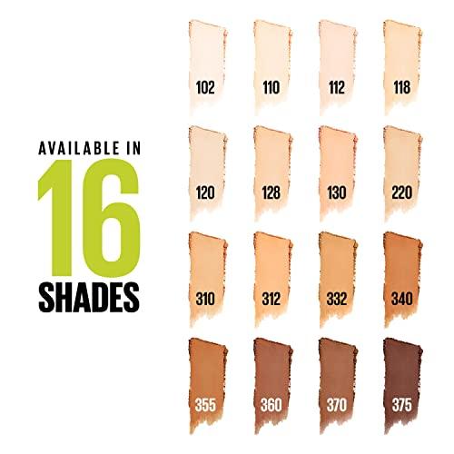 Maybelline New York Maybelline Super Stay Up to 24HR Hybrid Powder-Foundation, Medium-to-Full Coverage Makeup, Matte Finish, 355, 1 Count