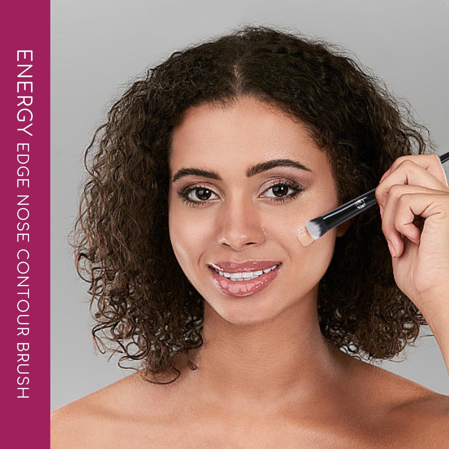 ENERGY ENERGY Makeup Brushes for Foundation Under Eye Concealer Setting Powder with Liquid Cream Powder Makeup Blending