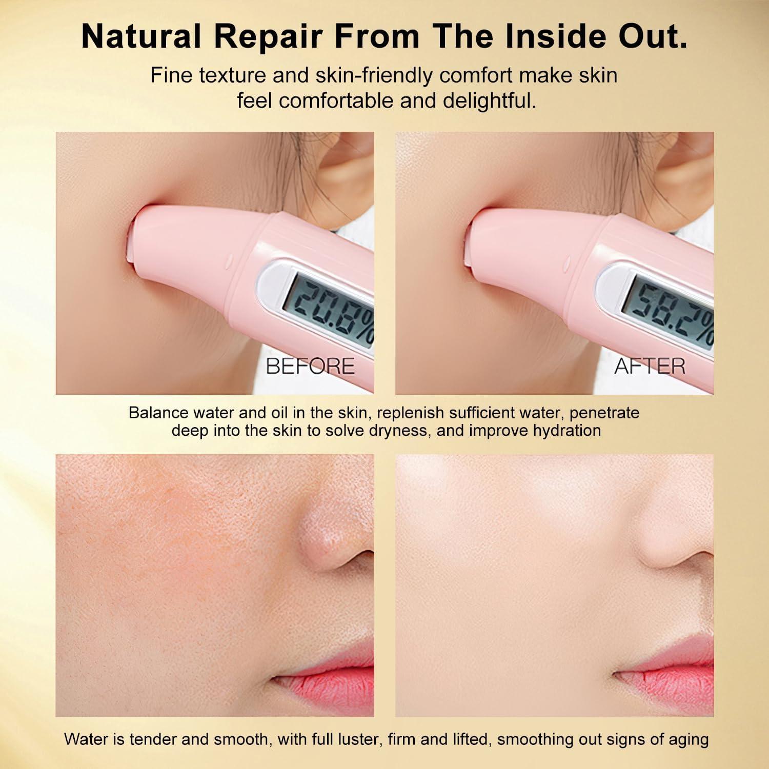 TPTAL Ginseng Extract Liquid,Ginseng Extract Anti-Wrinkle Original Serum Oil,Korean Red Ginseng Polypeptide Anti Aging Essence,Ginseng Moisturizer,Reduces Wrinkles,Improves Sagging (2pcs)