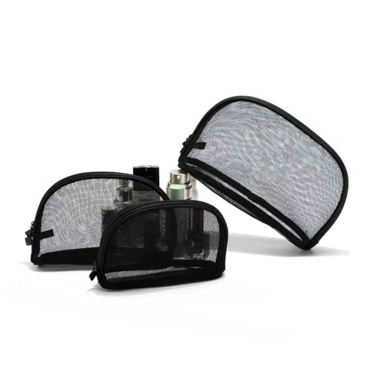 Ipetboom Ipetboom 9 Pcs Mesh Makeup Bag Travel Toiletry Bag Simple Boho Scarf Hair Large Capacity Cosmetic Bag Cosmetic Mesh Bag Clear Makeup Bags Transparent Makeup Bag Carrying Bag Make up