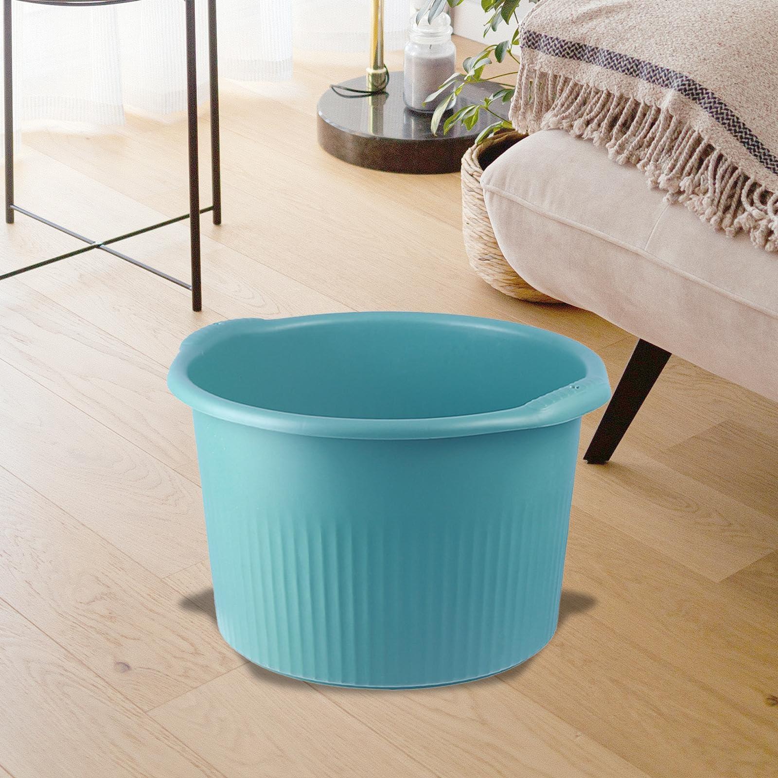 Generic Generic Foot Spa Tub for Rejuvenating Foot and Relaxation, Green, 28cmx24cm