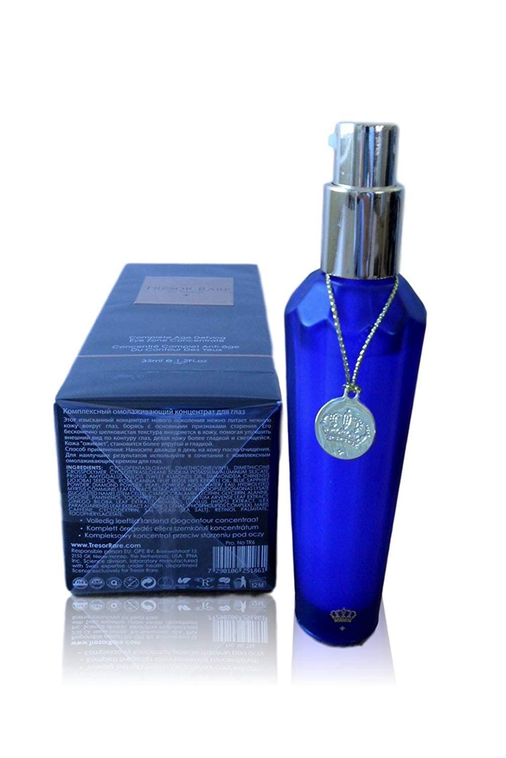 Tresor Rare Tresor Rare De Premier Complete Age Defying Skin Care Treatments (Complete Age Defying Eye Zone Concentrate) Unique Expensive Birthday Present for Women Men