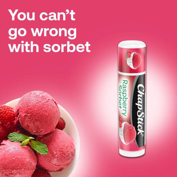 ChapStick ChapStick Bulk Lip Balm Raspberry Sorbet, Lip Care Tubes, 0.15 oz, 144 ct case