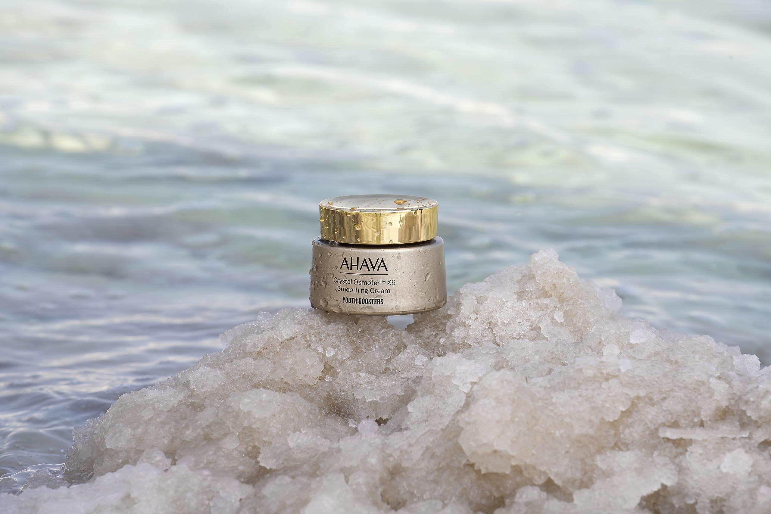 AHAVA AHAVA Osmoter Concentrate Smoothing Cream - Rich Gel-Cream to Boost Skins Youthfulness & Texture, Improves Elasticity & Radiance, Easy Absorption with Exclusive Osmoter X6, & Jojoba Oil, 1.7 Fl.Oz