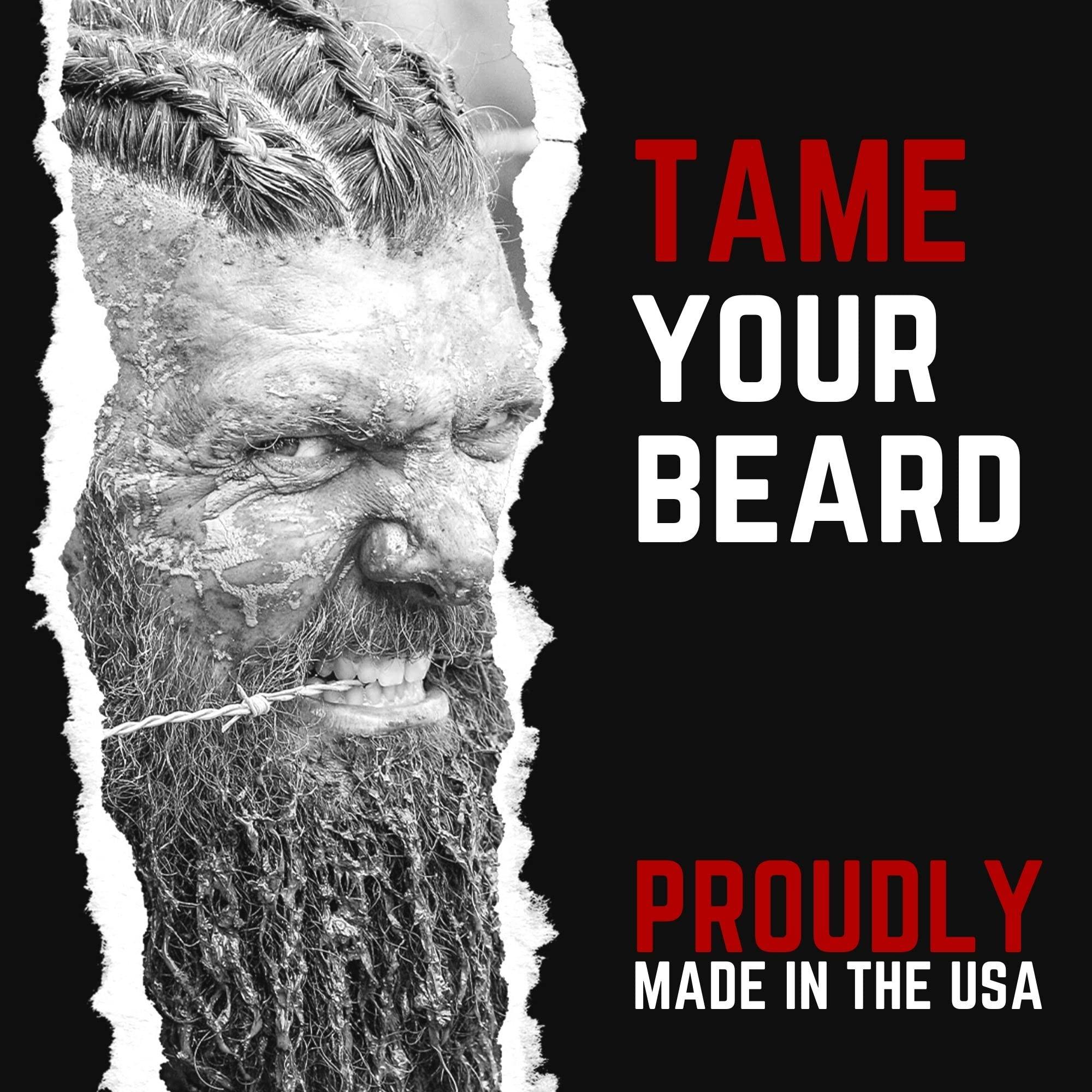 Mad Viking Beard Company Mad Viking Beard Co. Premium Natural Beard Oil for Men - Softener, Conditioner & Skin Moisturizer for Thicker, Itch-Free Beards - Made in the USA (Fjord, 2oz Spray)