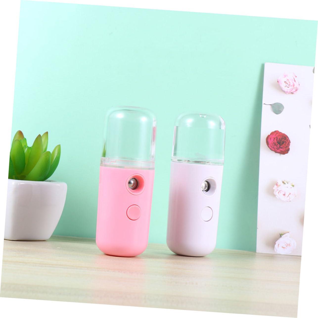 NOLITOY NOLITOY 2pcs Nano Facial Spray Hydrating Mist Rechargeable Face Humidifier Portable and Lightweight Beauty Tool Deep Penetrating Steam Facial Steamer for Skin Care