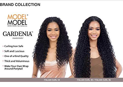 Curling weave on sale with curling iron