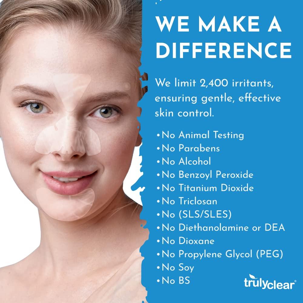 Truly Clear Truly Clear Hydrocolloid Acne Pimple Patches for Face & Body - 72 Count, Ideal for Cystic Acne, Zit & Blemishes - Cruelty Free Acne Dot, Spot Stickers, Acne Cover Patch - Overnight Results