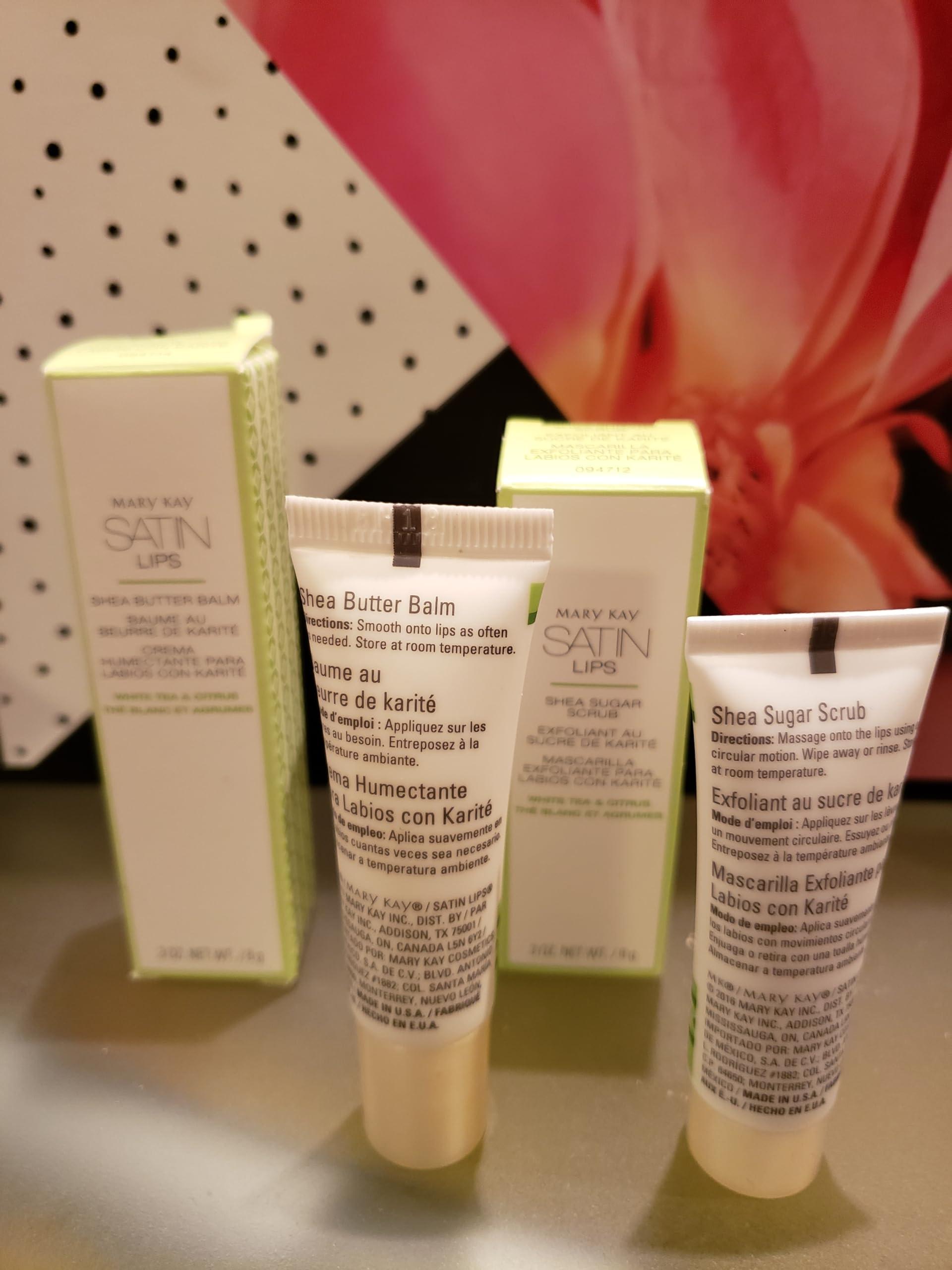 Mary Kay Mary Kay Satin Lips Set - Shea Sugar Scrub and Shea Butter Balm 3 oz. NET / 8 g