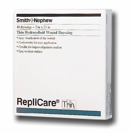 Smith & Nephew Smith And Nephew Replicare Thin Hydrocolloid Dressing 2'X2.75' - Box of 10 - Model 59484000
