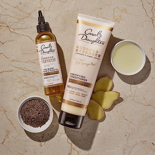 Carol\'s Daughter Carol\'s Daughter Goddess Strength Hair Care Set, Includes Sulfate Free Conditioner and Hair & Scalp Oil, Curly Hair Products to Repair and Moisturize, 1 Kit