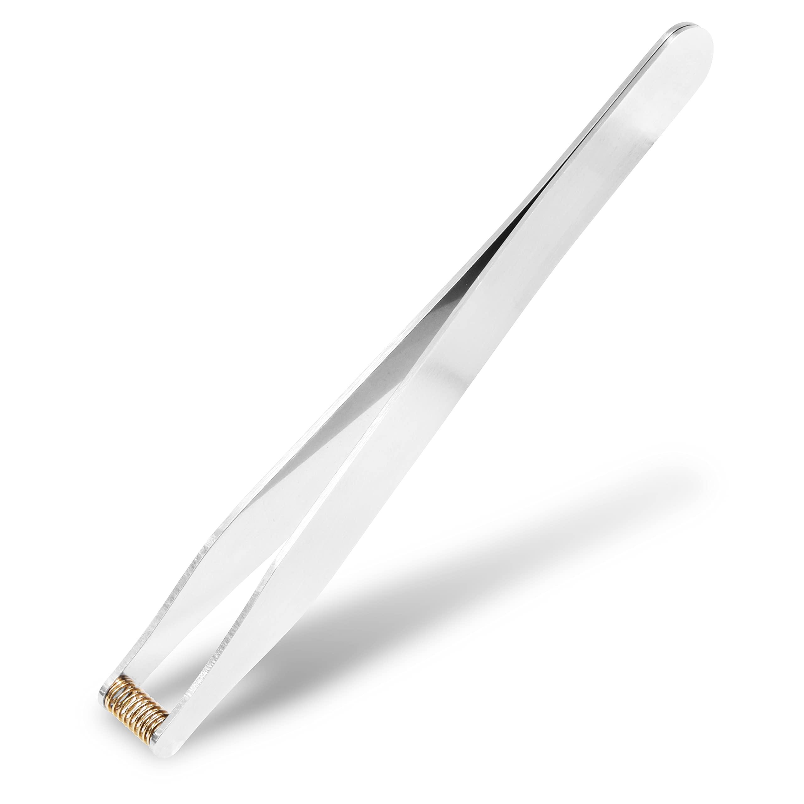 Product of Gifu Japan Seki Japan Ear Hair Trimmer Clipper Cutter Tweezers Shape with Spring Safe Design for Hair Removal, Japanese Stainless Steel