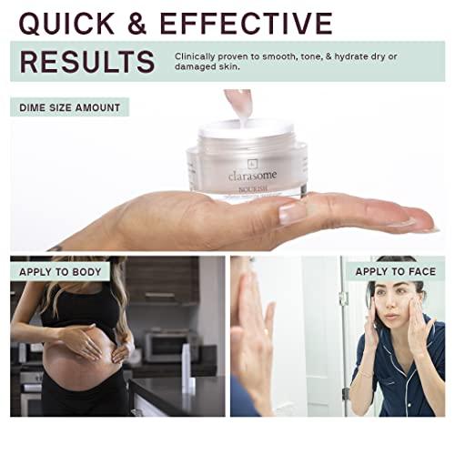 Dermaclara Dermaclara Silicone Face Patches for Wrinkles & Fine Lines - Pregnancy Safe Skin Care Clarasome Moisturizing Cream