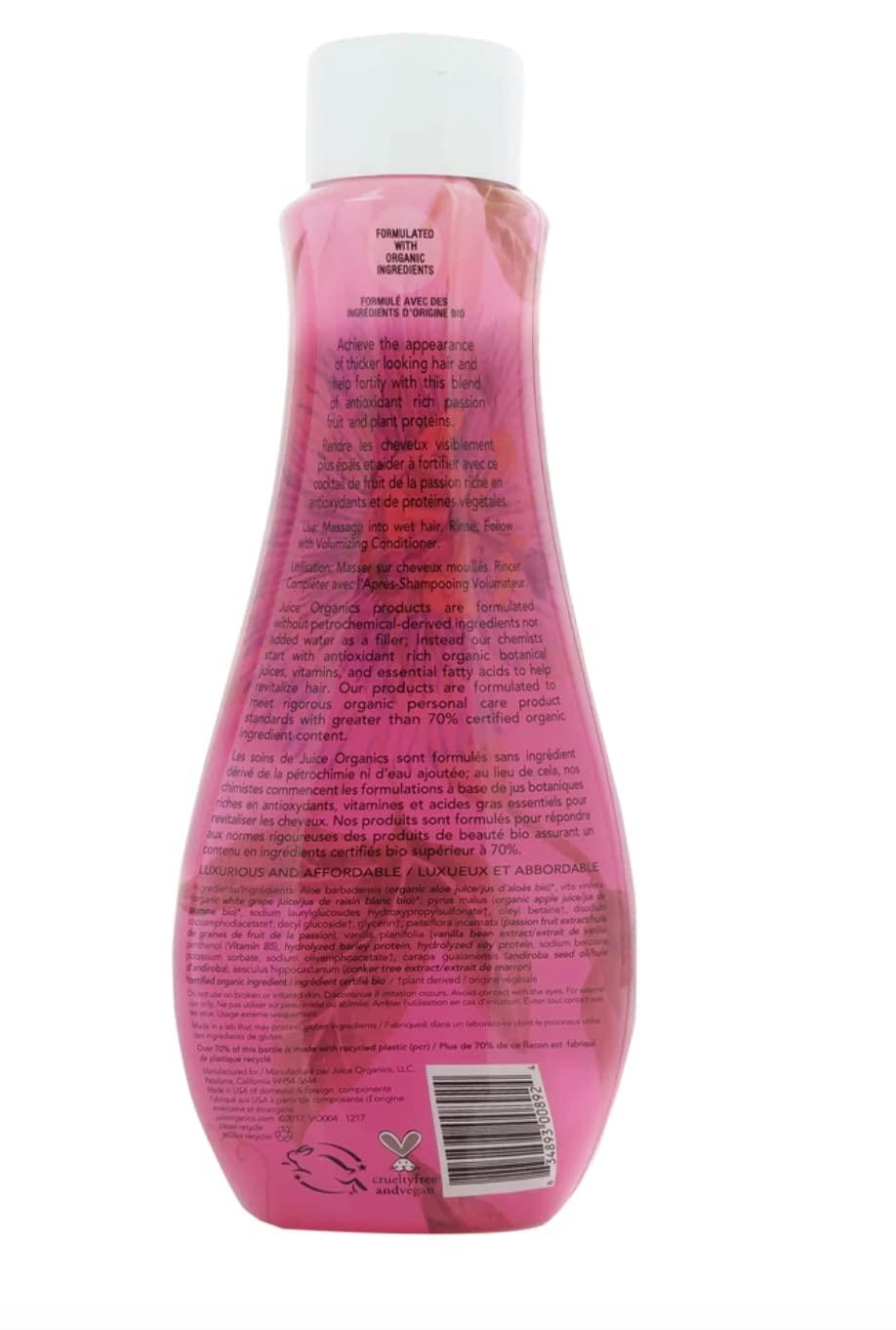 Juice Beauty Juice Beauty Passion Flower Volumizing Shampoo - 300 mL - Promotes Thicker Hair, Deeply Cleanses + Improves Shine - Vegan, Cruelty Free