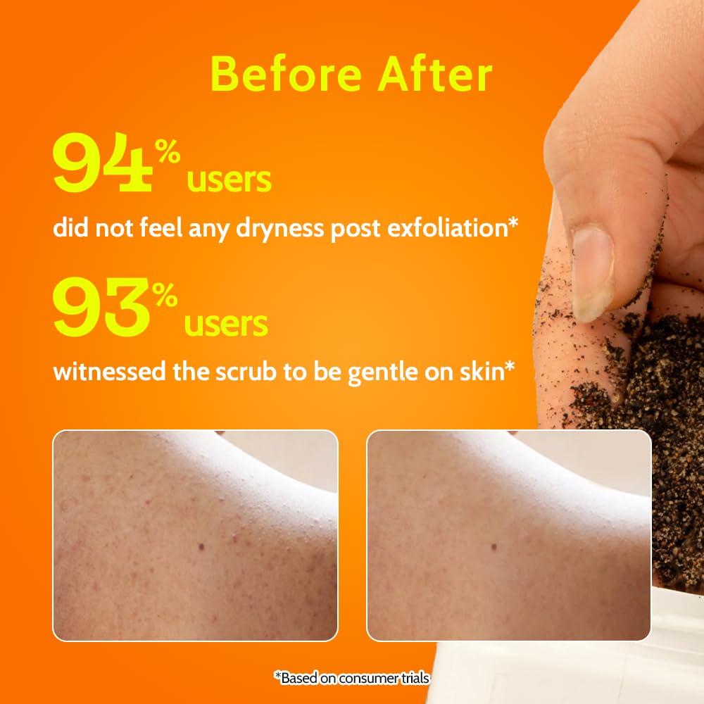 Chemist at Play Chemist at Play Exfoliating Body Scrub For Removing Tan & Dead Skin Cells | Rough & Bumpy Skin, Tanned & Pigmented Skin | For Smooth, Soft & Bright Skin | Natural AHAs | Coffee 2.6 fl oz.