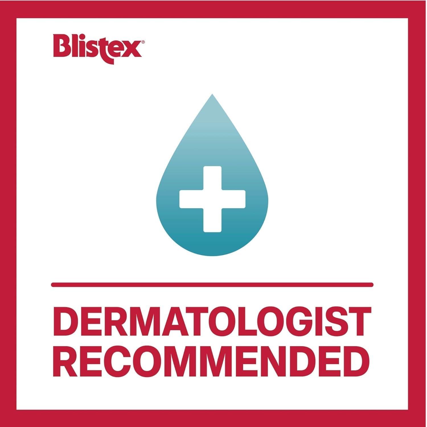 Blistex Blistex Medicated Lip Ointment 3 Count, 0.21 Oz. Relieves Cold Sores & Helps Heal Dry Chapped Lips, Lip Sores & Blisters Pain Relief Healing Ointment