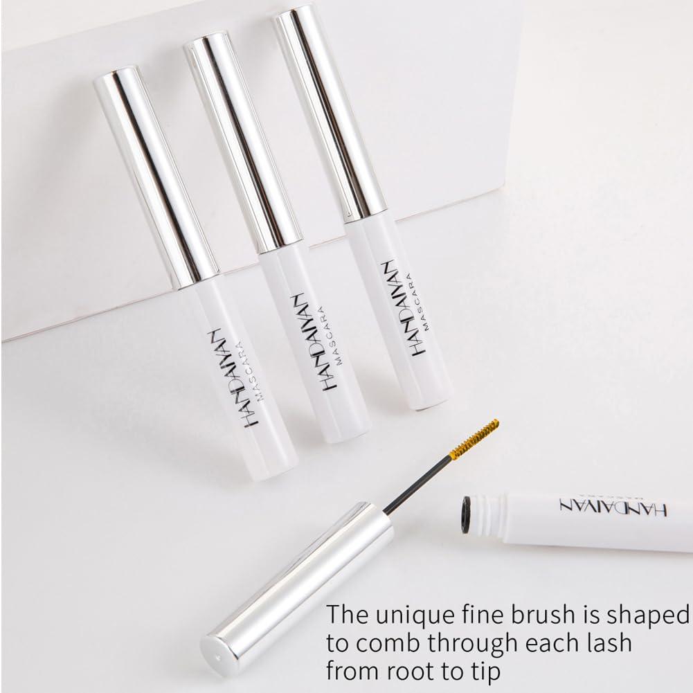 nvyue Dark Red Mascara,Waterproof Color Mascara Eye Makeup Fast Dry Eyelashes Curling Lengthening Eye Lashes (11)