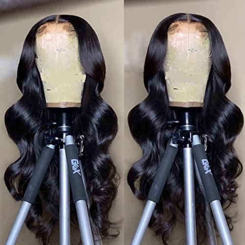 VRZ Body Wave Human Hair Lace Front Wig | Top Closure Wig | lace Frontal wigs | 360 Lace Wigs for Women 180% Density Transparent Lace Wigs (14 inches, 360 FRONTAL LACE WIG)