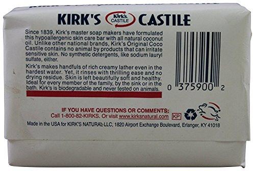 Kirk's Coco Kirks Soap Bar Coconut Oil