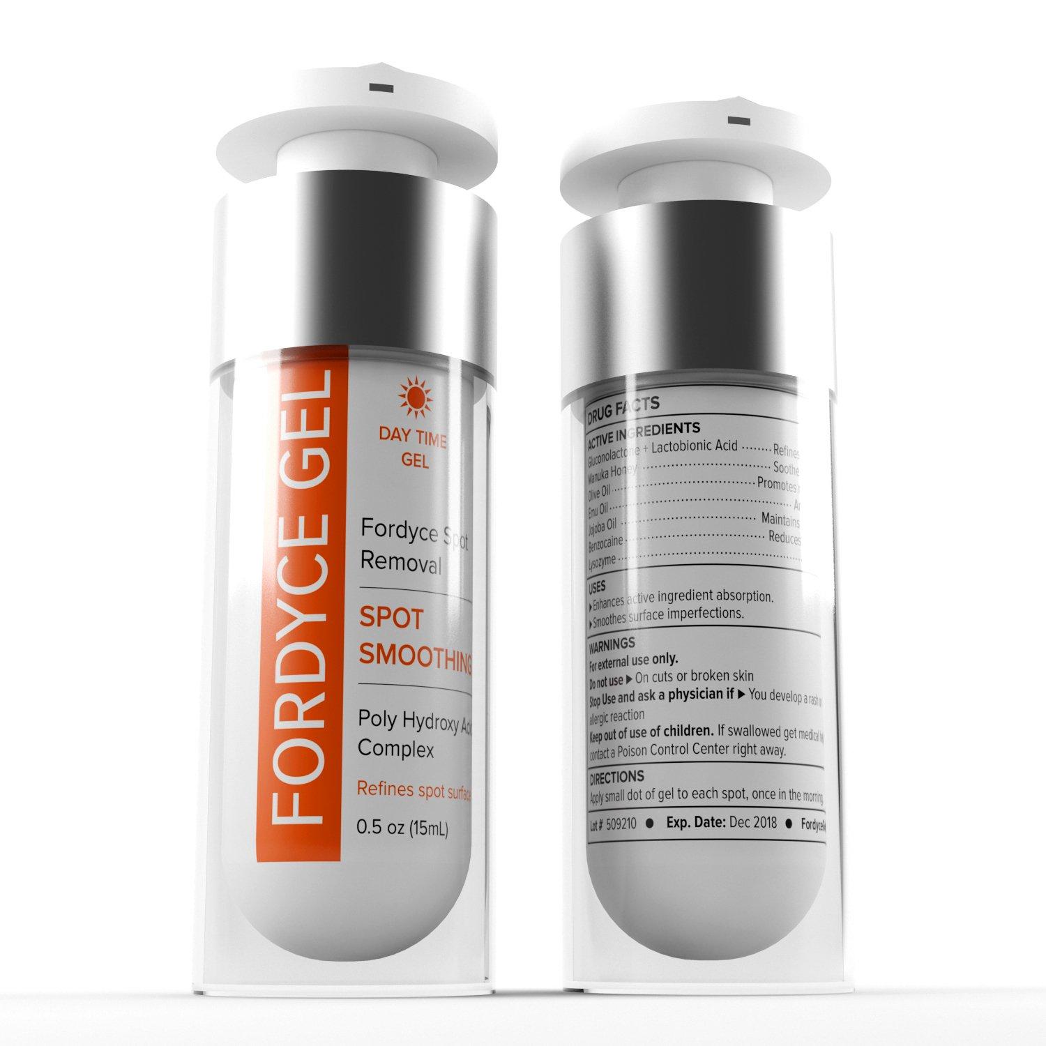 FordyceGel Fordyce Spots Removal Cream. The first clinically proven fordyce spot home treatment for men and women. Works fast and is painless. Better results than laser therapy.