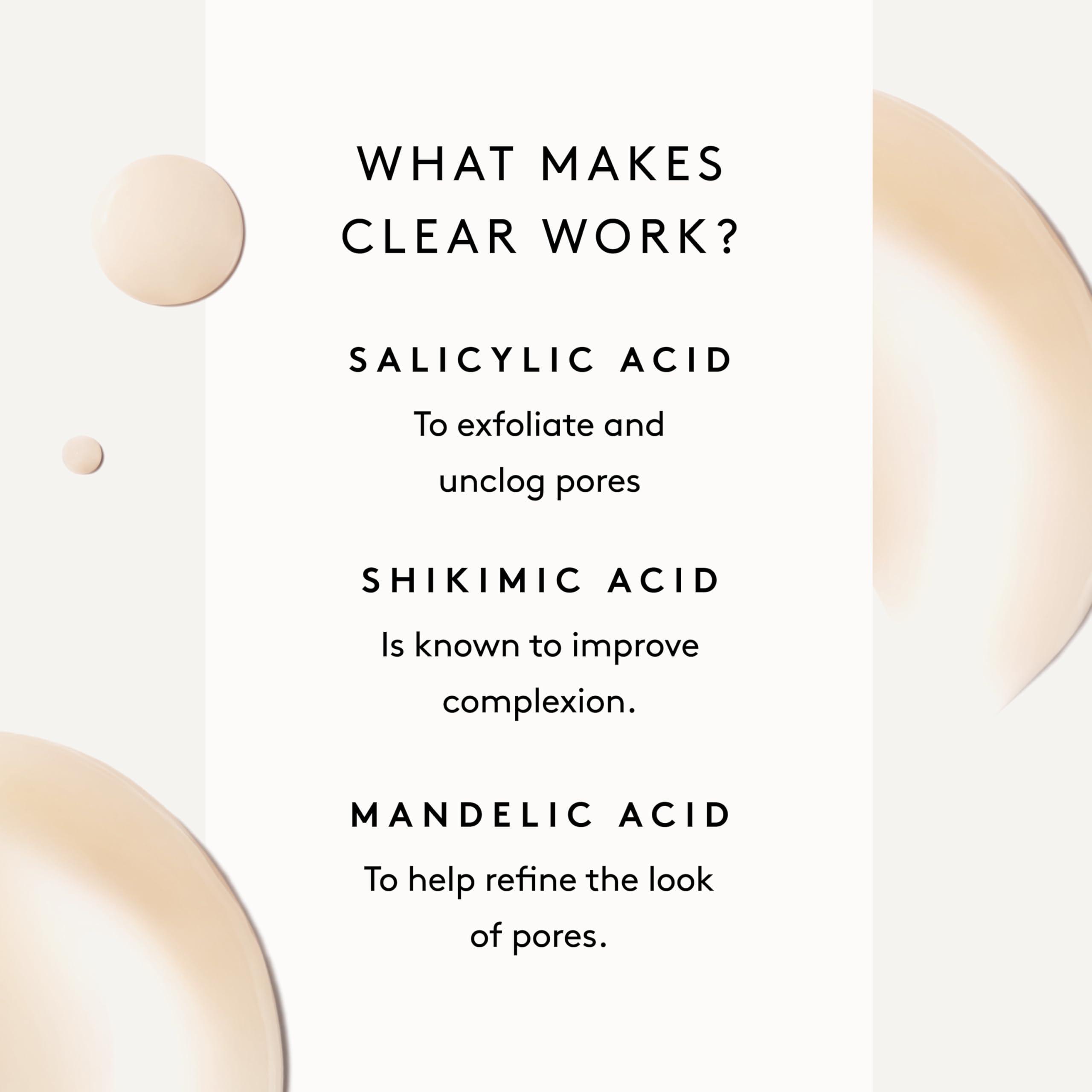 Naked & Thriving Naked & Thriving Clear Blemish & Pore Correcting Gel - Naturally-Derived With 3 Gentle Acids to Help Unblock & Cleanse: Salicylic, Shikimic, Mandelic