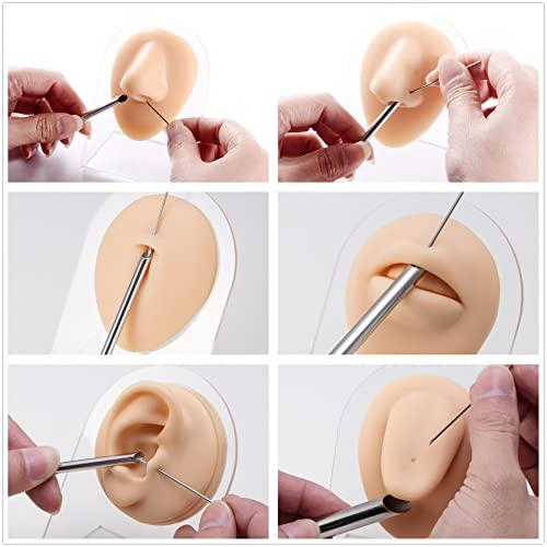 JIESIBAO JIESIBAO 2G Piercing Receiving Tube for Piercing Needles,6MM Receving Needles 316L Surgical Stainless Steel Piercing Needles for Ear Nose Septum Piercing Suppliers