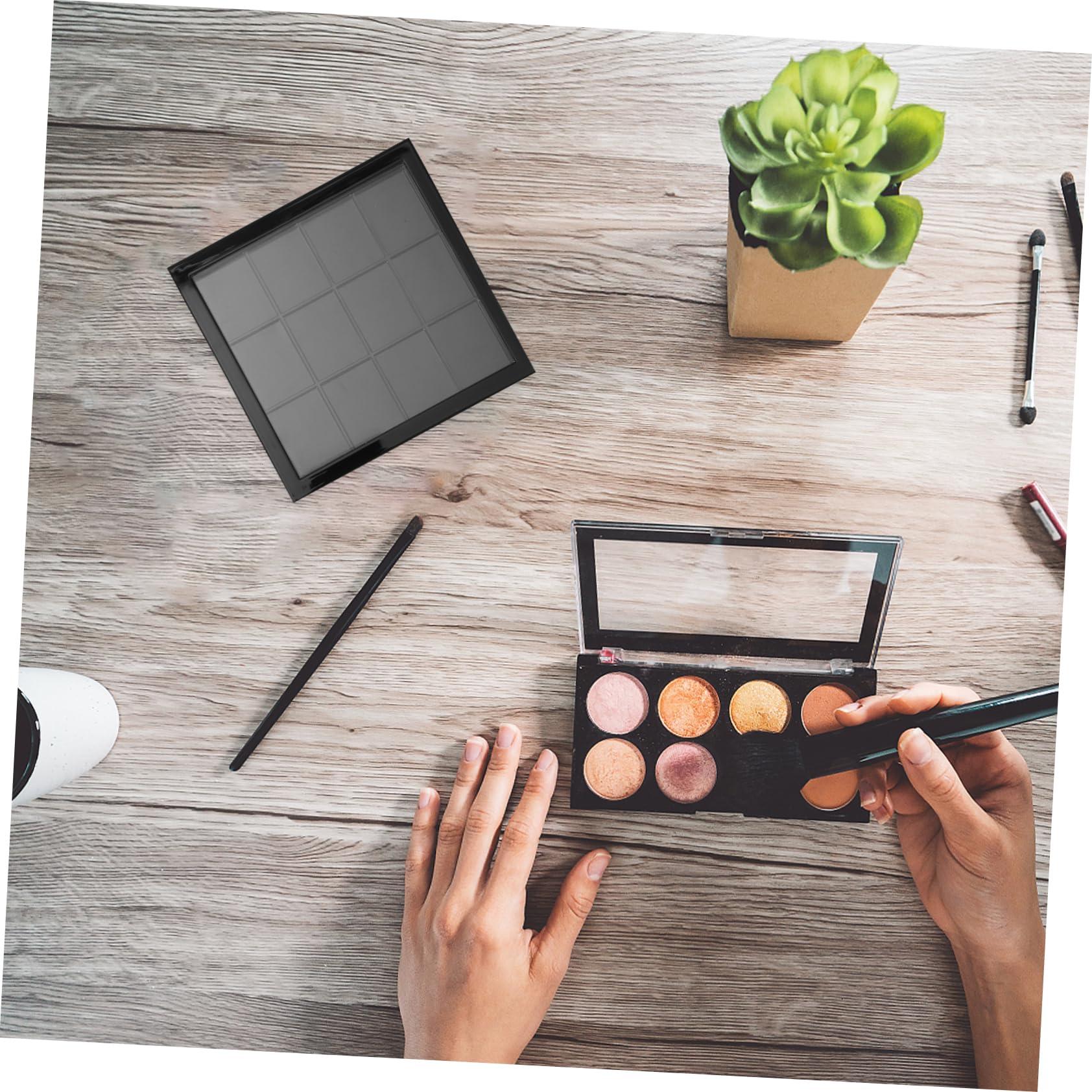 Beaupretty Beaupretty 1PC 12 DIY eyeshadow empty eyeshadow containers makeup eyeshadow compact eyeshadow case empty eye shadow pallet loose powder organizer eyeshadow pallets travel disk make up