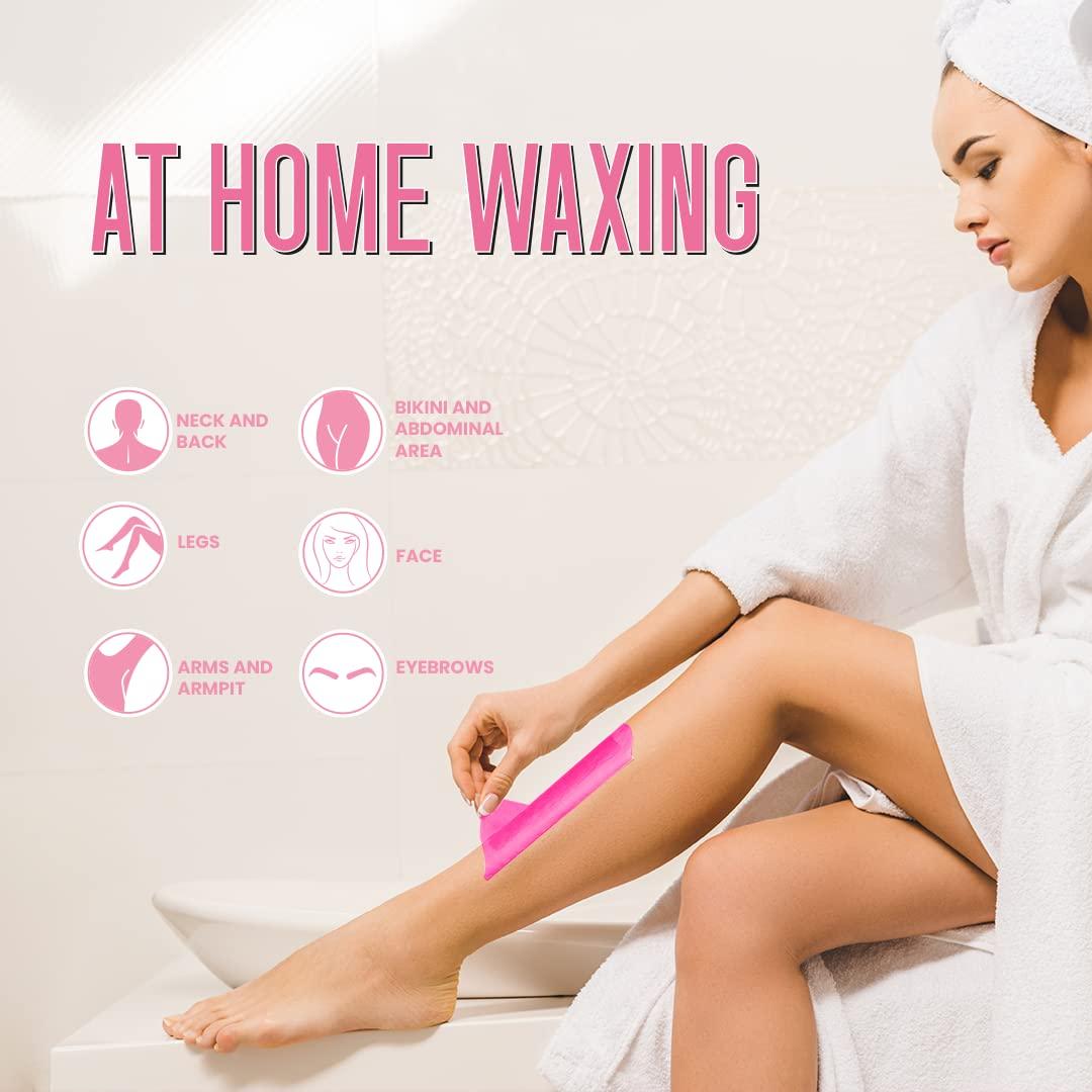 Miss Cire Miss Cire Hot Pink Hypoallergenic Hard Wax Beads - Painless Hair Removal Peel-Off Wax - No Strips Needed - Low melting Point - For Face and Body - Hairy Days Are So Over - For Sensitive Skin - 8oz