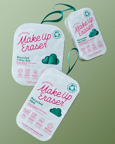 Makeup Eraser The Original MakeUp Eraser PRO, Effortlessly Remove All Makeup Using Only Water, Including Waterproof Mascara, Eyeliner, Foundation, Lipstick, Sunscreen, and More! Green, 1ct.