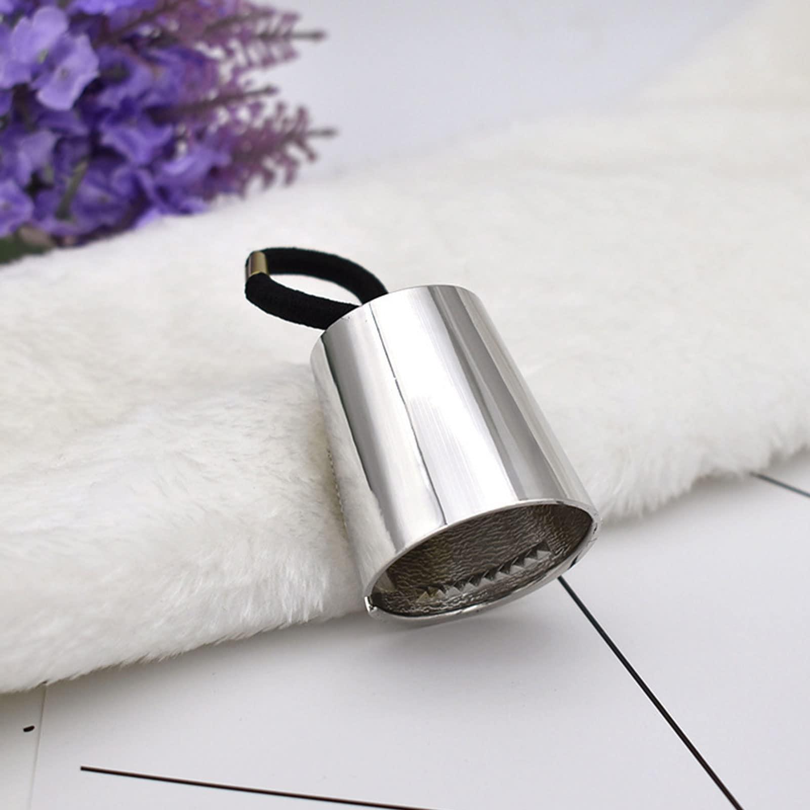 Sxett Trendy Cone Punk Ponytail Holder Women Hair Cuff Wrap Tie Band Rope Girls Hair Accessories Elastic Hairband Gift