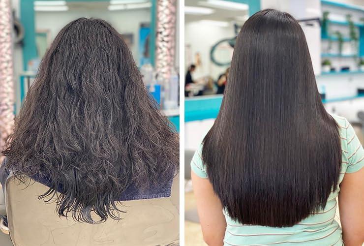 Hair Bar NYC Hair Bar NYC Silk Touch Keratin Treatment 120ml / 4.06 fl oz | Advanced Hair Repair & Smoothing Treatment | Deep Nourishment, Frizz Control, Shine Enhancement, Protein Infusion, and Color Protection