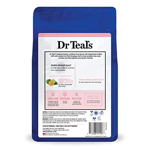 Dr Teal's Dr Teal\'s Epsom Salt Magnesium Soak, Restore & Replenish with Pink Himalayan Mineral, 3 lbs