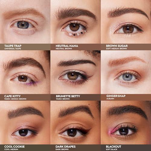 URBAN DECAY Urban Decay Big Bush Volumizing Tinted Brow Gel (Caf Kitty - Warm Medium Brown), Waterproof, Smudge-Resistant, Flake-Resistant, Buildable Brow Gel Fibers, Up to 24 HR Hold - 0.19 fl oz