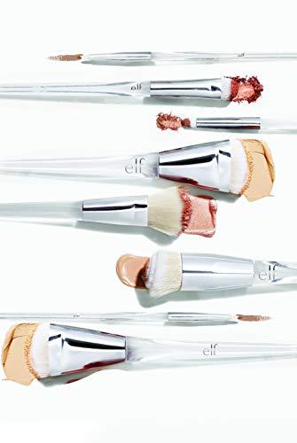 e.l.f. e.l.f, Precision Foundation Swirl Brush, Soft, Synthetic, Dense, Versatile, Blends, Corrects, Conceals, Smooths, Easy To Clean (85323)