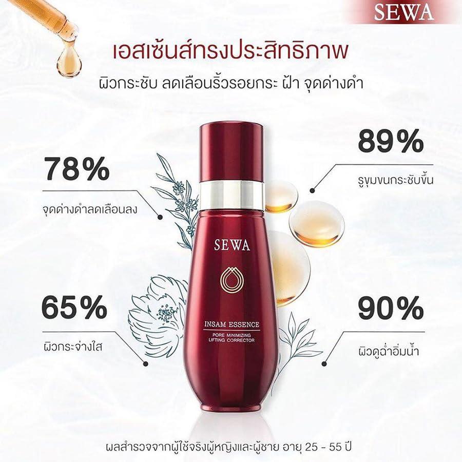 SewaGinKR 120ml SHIPPING BY DHL Korea Sewa Ginseng Insam Essence Moisture Anti Wrinkles Smooth Youthful Firm Skin By Beautygoodshop [Get Free For You Beauty Gifts]