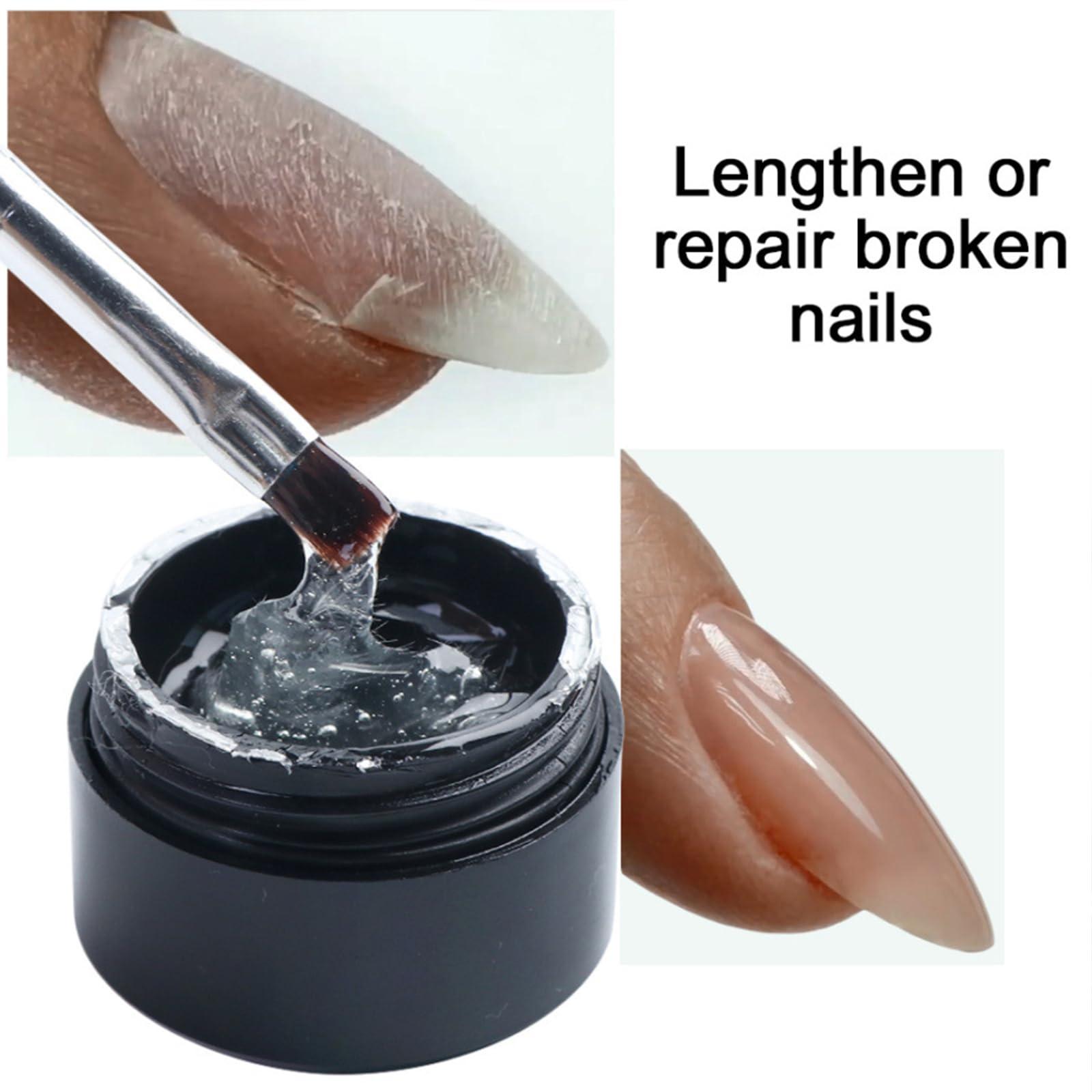 Generic Generic Nail Repair Protection Gel, Nail Repair Kit for Split Natural Nail, Broken Nail Repair Kit for Natural Nails (3PCS)